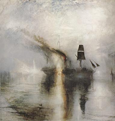 Joseph Mallord William Turner Peace-burial at sea (mk31) oil painting picture
